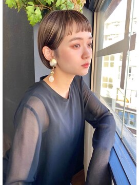 レイラバイアフロート 吉祥寺(Lila by afloat) オン眉ボブ/ショートボブ/ミニボブ/耳掛けボブ