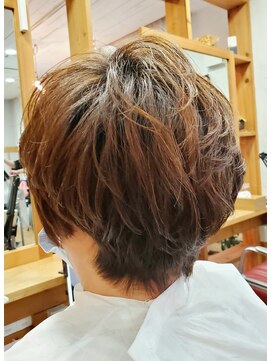 リビングヘアルーム(LIVING HAIR ROOM) ショートボブ