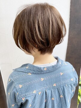 ニット 銀座(knit) 《knit銀座》大人可愛い20代30代40代ショートボブ丸み前下がり