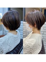 バンプ ギンザ(BUMP GINZA)&nbsp;30代/40代/50代・絶壁解消・小顔前下がりショートボブ【中村】