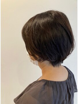 スタジオ アルファプラス 日暮里店(studio α+) 30代40代50代◎大人ナチュラルショートボブ　日暮里