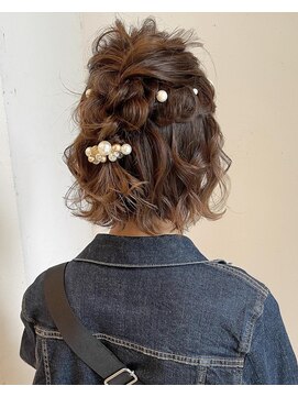 ヘアリラクゼーションリノ (Hair Relaxation Lino) 【ボブヘアアレンジ×ハーフアップ】