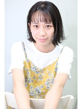 デヴェロペ(Devellope.) 【Devellope.】切りっぱなしボブ　シースルーバング