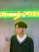 グリーディーフォックス 代々木(Greedy FOX)&nbsp;アップバング/ツーブロックマッシュ/束感/波巻き[シェービング]