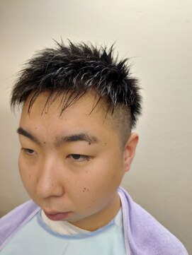 ヘアーカットデザインサロン スマッシュ 田町店(Hair cut design salon Smash) ソフトモヒカン シュート ツーブロック バーバースキンフェード