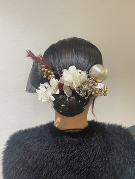 アトラ ハッピーヘアライフ 昭和町店(attra happyhairlife) タイトヘアセット