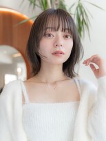 ハバナ 渋谷(HAVANA)&nbsp;20代30代大人かわいい/グレージュカラー/ショートボブ/小顔/前髪