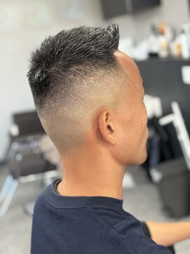 ヘアーラボ 樟葉(Hair Labo) スーパーショートアップバングスタイル