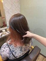 ヘアーデザイン リント(hair design Rinto) 可愛いピンクのインナーカラー◎20代30代40代50代