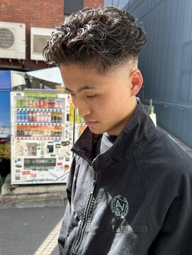 ニコ トウキョウ 渋谷(nico TOKYO) 極道パーマ/メッシュ/スキンフェード/短髪