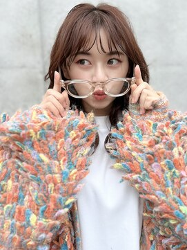 スプレンド センター南(SPLENDO hair nail supply&co.) 小顔に見せたい/ゆるふわロング/アッシュブラウン/センター南