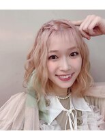 ヴァイス 渋谷店(VAICE) ホワイトピンク/編み込みアレンジ［渋谷/ヘアセット］