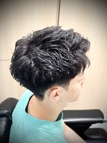 リバティシェアバーバー 銀座(LIBERTY SHARE BARBER) スパイキーアップバングショート＜銀座＞＜理容室＞