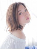 ☆月曜営業☆ojiko.大人可愛いゆるふわ外はねミディアムボブ