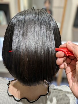 ダンロ ヘア アトリエ(DANRO hair atelier) ボブ×メテオストレート