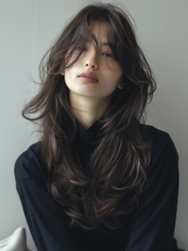 アルトリスト(Altruist Aging×HAIR&SPA) ★ダークアッシュ大人ガーリーボブ着物ミディアムレイヤーカット