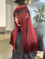 レコ 渋谷(LECO) レッド×ブラックのポイントデザイン