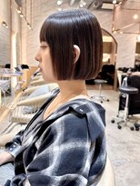 ロンド エスポワール 錦糸町(Lond espoir)&nbsp;◯前髪イメチェンアンブレラカラーこなれ切りっぱなしミニボブ