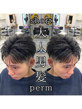 レジット メンズ ヘアサロン(LEGIT MEN's HAIR SALON) フェザーショート