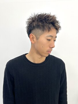 ウィル バイ ブラウン(Vir by Brown) スパイキーショート/ハイライトカラー/ツイストパーマ
