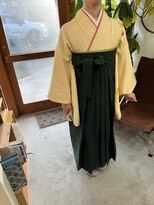 ララ(Lala)&nbsp;袴着付け