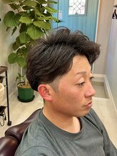 ヘアーワークス エヌ(HAIR WORKS N) フェードパーマスタイル