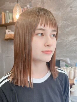 ビューティーショップ ニコ(Beauty shop nicco)の写真/クセや広がりを抑えたい方、髪のダメージが気になる方におススメ♪手触りがなめらかな自然な艶髪に…＊