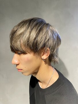 アコ(Aco) ベージュ/ミルクティー/ハイトーン/ダブルカラー