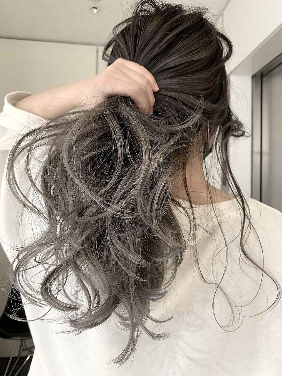 1の黒を30本 1Aのダークアッシュ40本 SAのシルバーアッシュ30本 1の黒を30本 1Aのダークアッシュ40本 SAのシルバーアッシュ