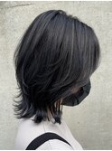 ＊ネオウルフカット！くびれミディアムウルフレイヤーカット