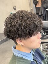 フィフス トウキョウ (fifth TOKYO) メンズハイライトパーマ波巻きスパイラルパーマメンズカラー