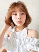 サイドバング前髪美髪デザインカラー似合わせカットうるツヤ
