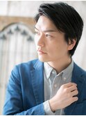 30代40代大人アッシュブラック短髪ショートp札幌月寒