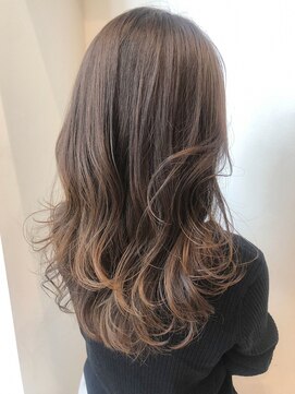 ヴィヴィ(VIVIE) 暗めカラーラベンダーアッシュグレージュブラウンデザインカラー