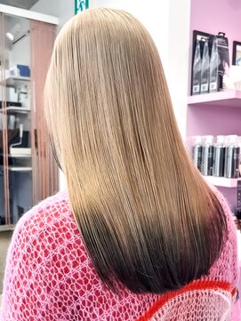 オジョマノ(OjOmano) 〈h9〉ケアブリーチダブルカラーインナーカラー髪質改善20代30代