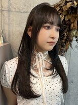 ココ 西葛西南口店(COコ) ロング顔まわりレイヤー透明感暗カラー西葛西