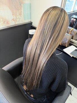 ヘアーデザイン ジェルム(Hair Design germe) ローライト    MAYUKO