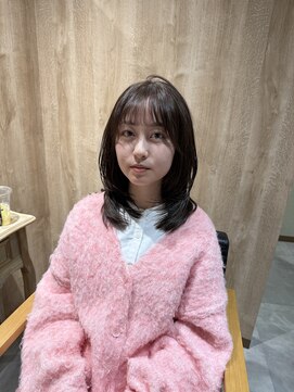 ペグ(Peg) 韓国レイヤー大人可愛い20代30代レイヤーミディアム