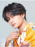 渋谷フェザーパーマシャドウパーマ波巻きパーマ眉毛