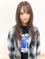 シイノ(Siino)&nbsp;ロングウルフとブラウンカラー