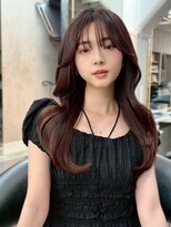 レーヴバイロンド 仙台(Reve by Lond)&nbsp;大人ガーリー前髪カット仙台レイヤーカット髪質改善顔周りカット