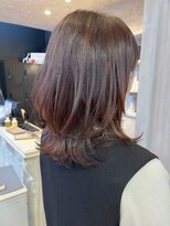 キャアリー(Caary)&nbsp;福山人気ピンクブラウン20代30代40代艶髪くびれレイヤースタイル