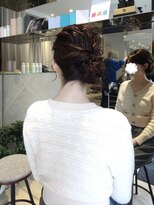 フーガヘアー 元住吉店(FUGA hair) 鎖骨までの長さでもできるサイドおだんご♪