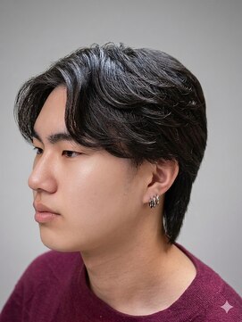 グロウ 博多店(growth) 博多メンズフェザーパーマ