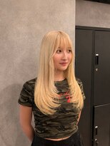 ザザ ZA/ZA 神楽坂&nbsp;抜きっぱなしブロンド×ロングレイヤー