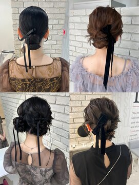 スイ(sui) 名古屋駅参列ヘアセット/シニヨン特集おんぷ