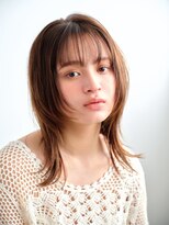 キネン バイ ツリー 宇都宮(kinen by tree)&nbsp;エフォートレスなくびれウルフとことりベージュの透明感