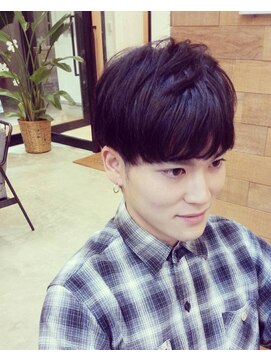 ビーチウッド ハナ(BEACH WOOD' 87) 重めマッシュスタイル