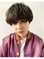 ヴェルダ 池袋店(verda)&nbsp;丸みショート×地毛風透明感カラー