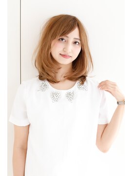 ビューティーサロン ハル(haru) 透明感と清潔感を感じる内巻きミディアム